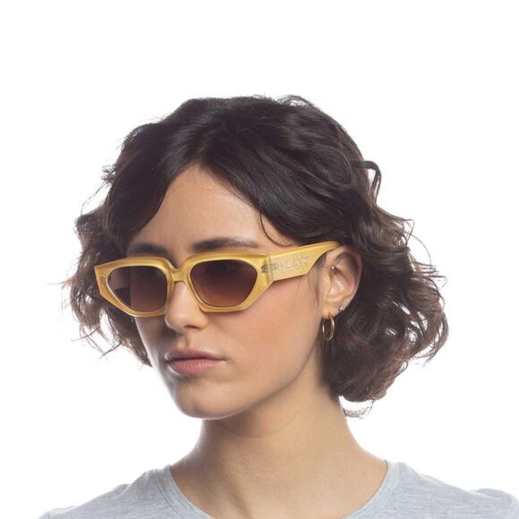 Le Specs Unisex Major Exclusive Yellow Limoncello Sunglasses